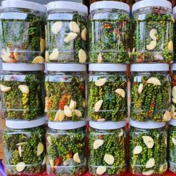 Tiêu Xanh Ngâm Giấm Tỏi Ớt