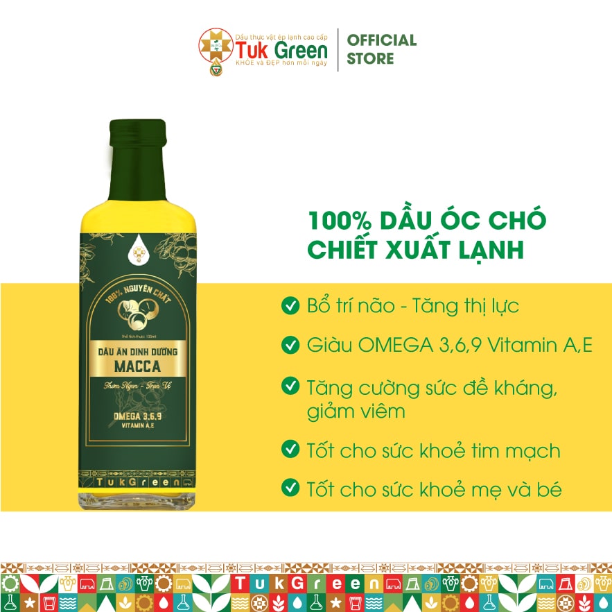 Dầu Ăn Dinh Dưỡng Macca 100ML - Ảnh 2