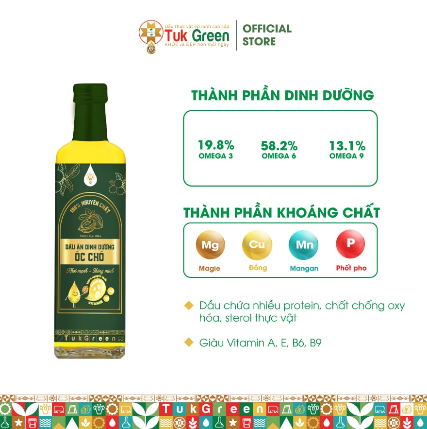 Dầu hạt Óc Chó 100ML Dầu Ăn Dinh Dưỡng - Ảnh 6