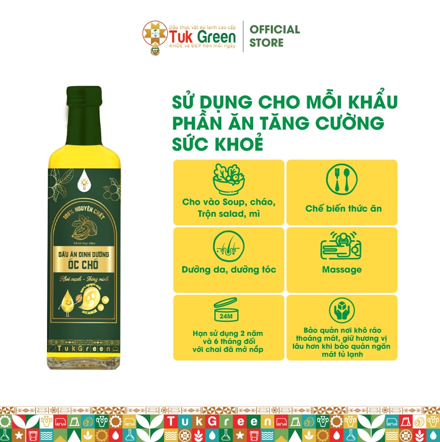 Dầu hạt Óc Chó 100ML Dầu Ăn Dinh Dưỡng - Ảnh 2