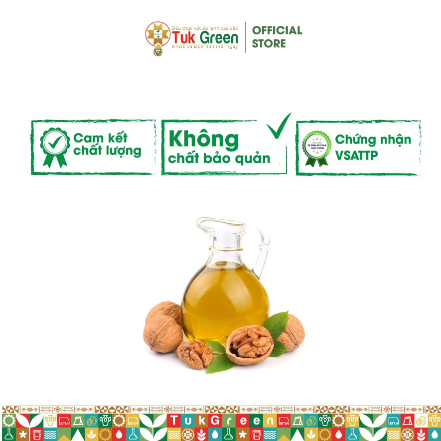 Dầu hạt Óc Chó 100ML Dầu Ăn Dinh Dưỡng - Ảnh 3