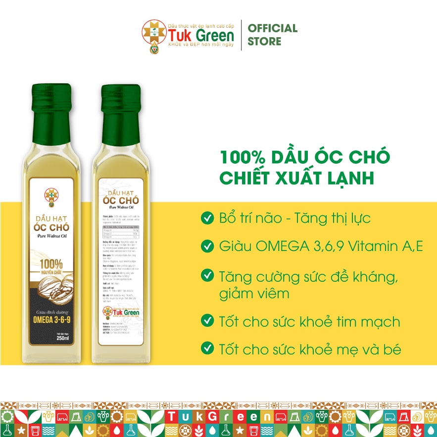 Dầu Ăn Dinh Dưỡng Óc Chó 250ML - Ảnh 5