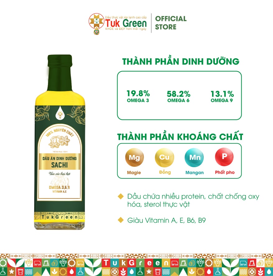 Dầu Ăn Dinh Dưỡng Sachi 100ML - Ảnh 5
