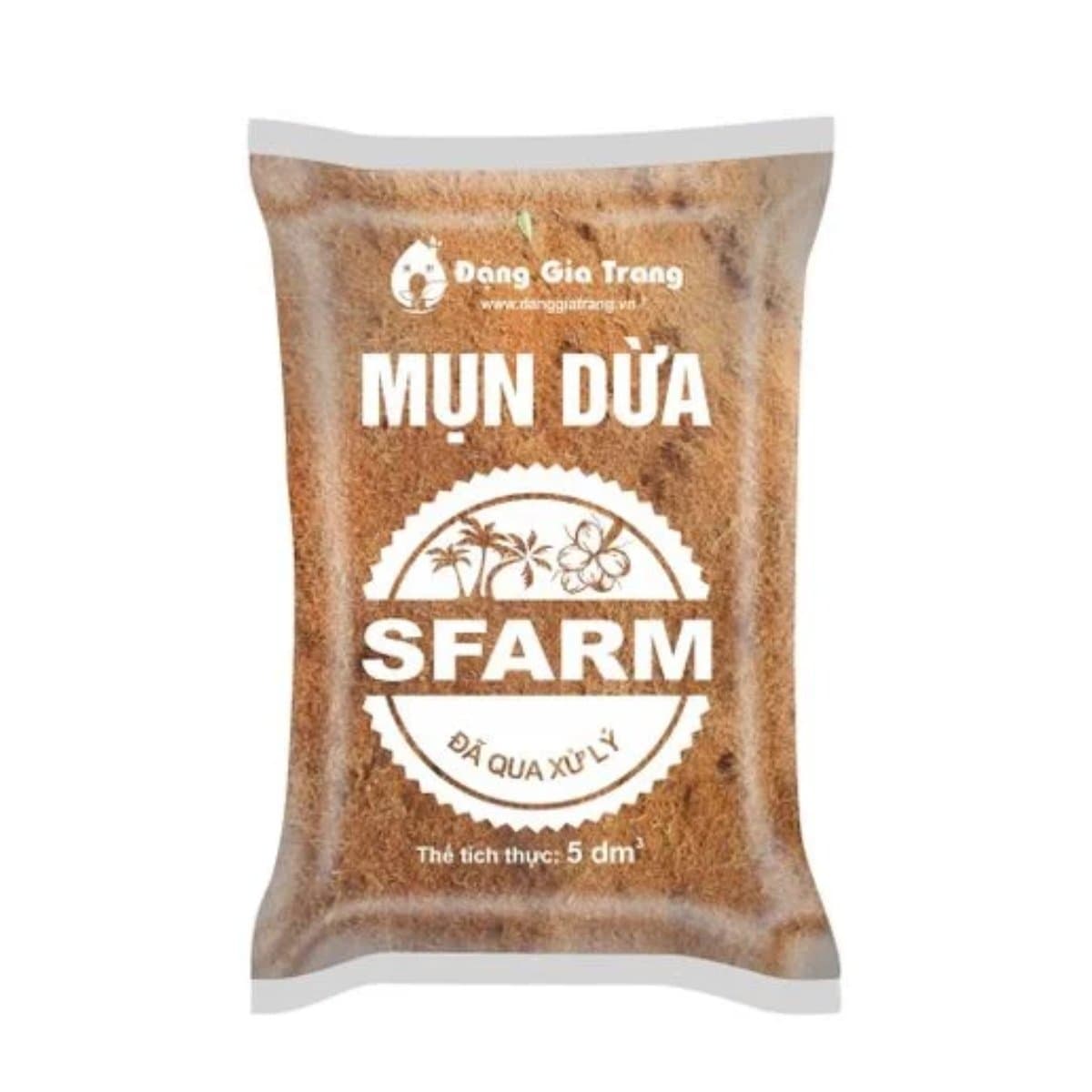 Mụn Dừa SFARM Đã Qua Xử Lý