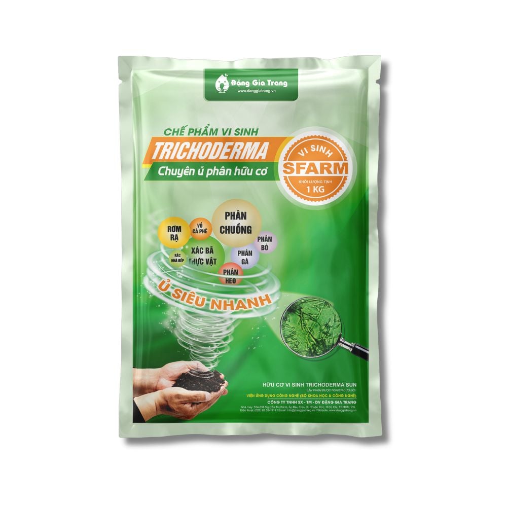 Chế Phẩm Vi Sinh Trichoderma SFARM (1kg)
