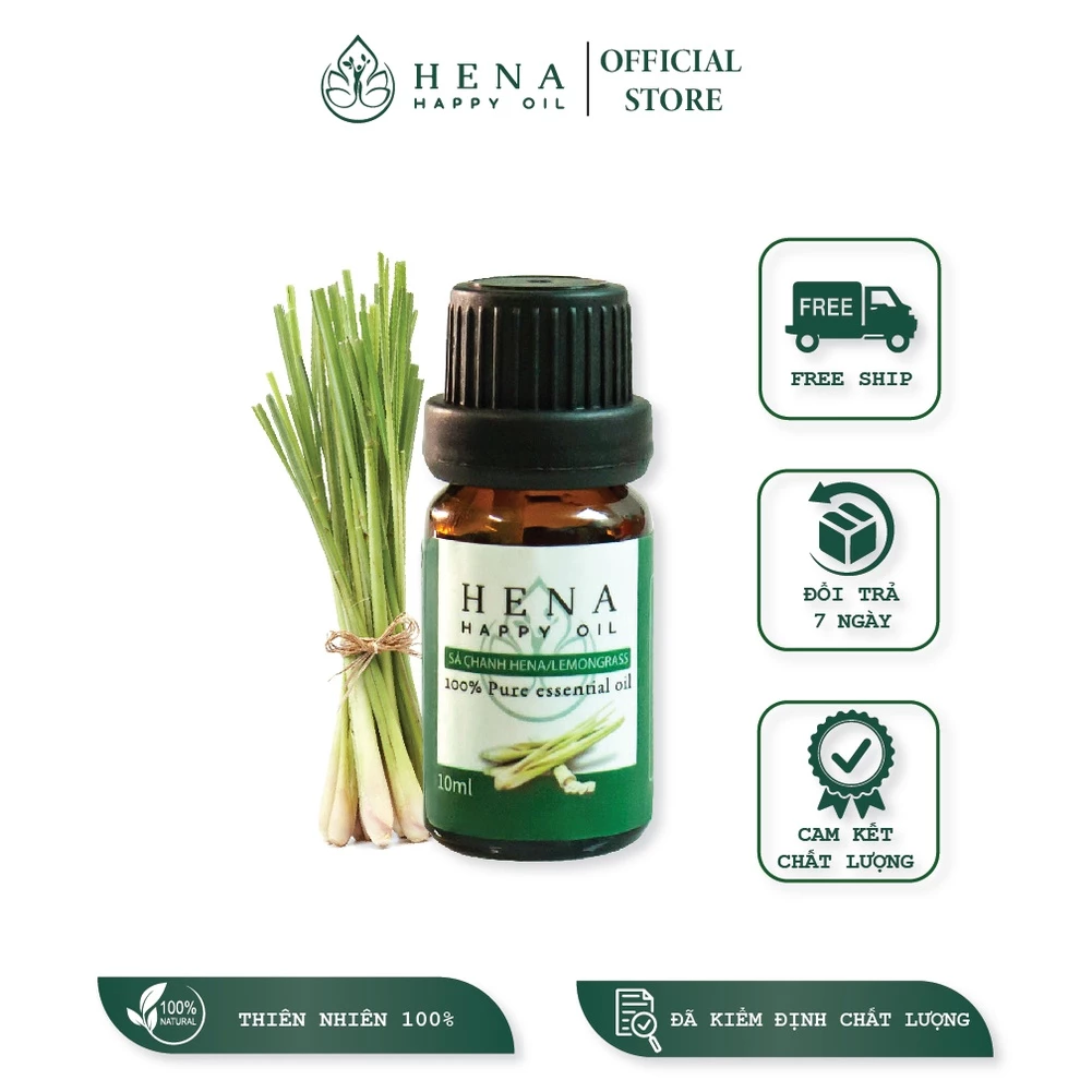Tinh Dầu Sả Chanh Hena