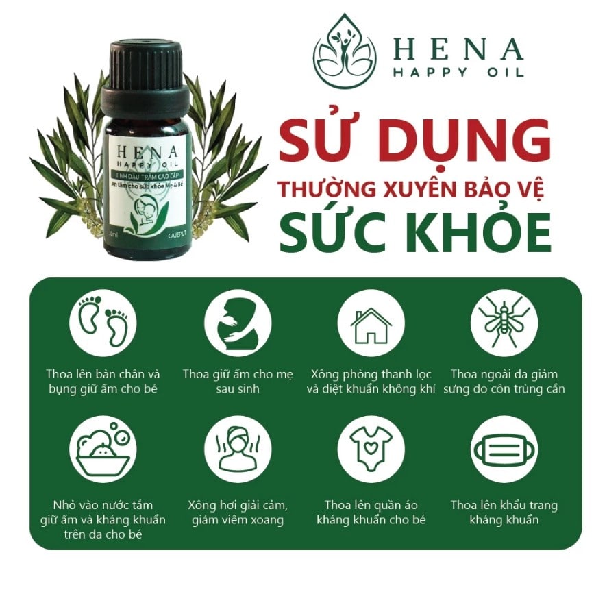 Tinh Dầu Tràm Huế Hena - Ảnh 3