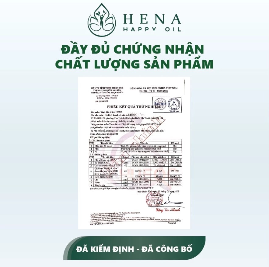 Tinh Dầu Tràm Huế Hena - Ảnh 7