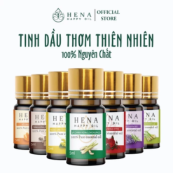 Tinh dầu thiên nhiên Hena - Lọ 5ml - 14 mùi hương
